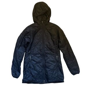 LL Bean Women's Primaloft Packaway Hooded Jacket Black Small